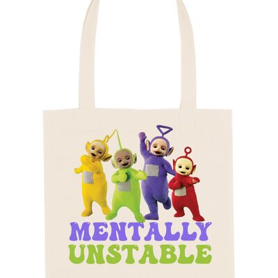 Teletubbies, Mentally Unstable - Tote Bag