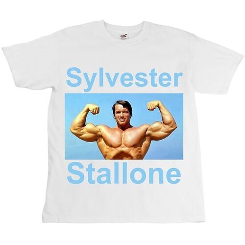 Stallone x Schwarzenegger Tee - Unisex - Digital Printing