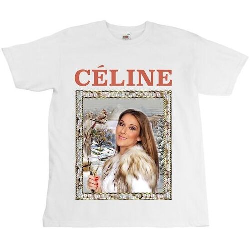 Céline Dion Tee - Unisex - Digital Printing