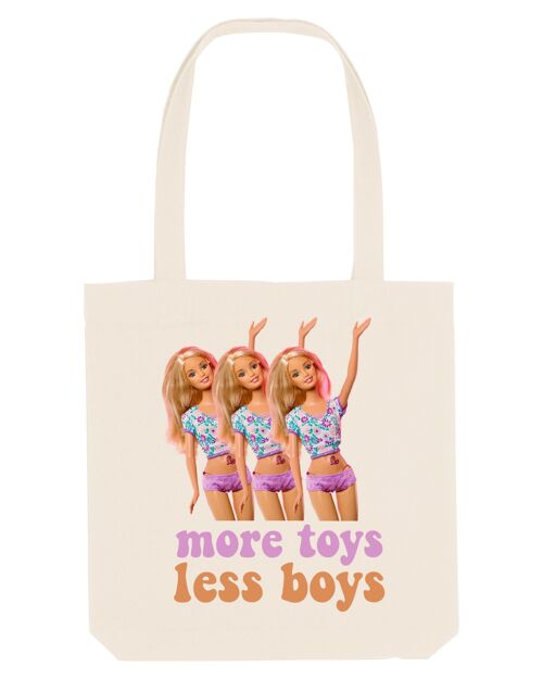 Barbie, More Toys Less Boys - Tote Bag