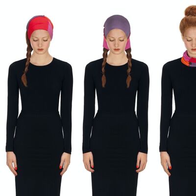 5 x Rollover® HENRY viscose loops for head and neck