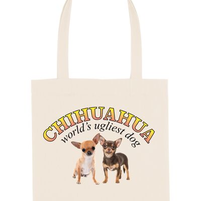 Chihuahua, World's ugliest dog - Tote Bag