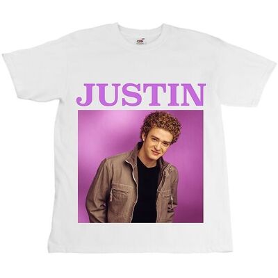 Young Justin Timberlake T-Shirt – Unisex – Digitaldruck