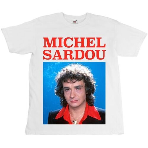 Michel Sardou Tee - Unisex - Digital Printing