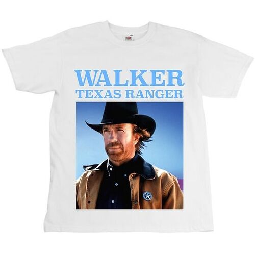 Walker Texas Ranger - Chuck Norris Tee - Unisex - Digital Printing