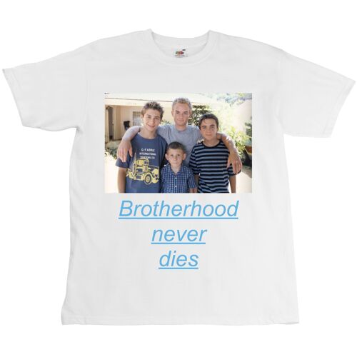 Malcolm Family - Brotherhood Never Dies Tee - Unisex - Digital Printin