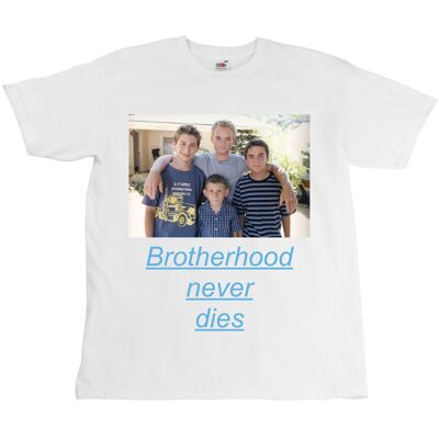 Malcolm Family - Brotherhood Never Dies T-Shirt - Unisex - Digitaldruck