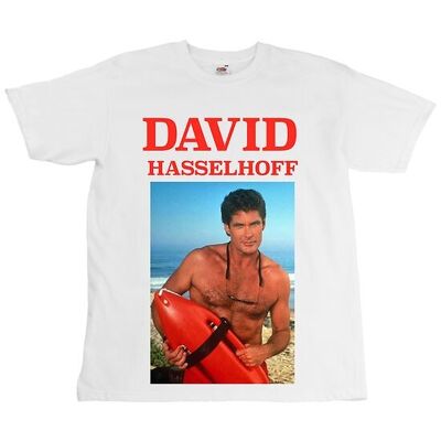 David Hasselhoff - Baywatch Tee - Unisex T-Shirt - Digitaldruck