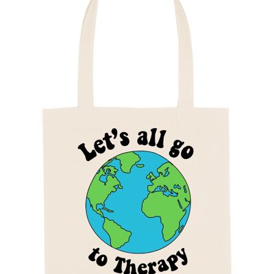 Let's All Go to Therapy - Tote Bag