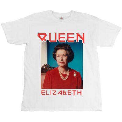 Queen Elizabeth x Iron Maiden T-Shirt – Unisex – Digitaldruck