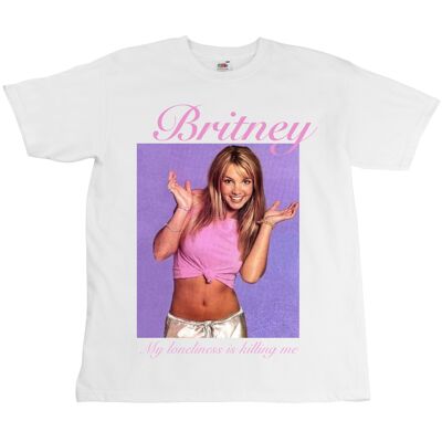 Britney - Mi soledad me está matando Camiseta - Unisex - Impresión Digital