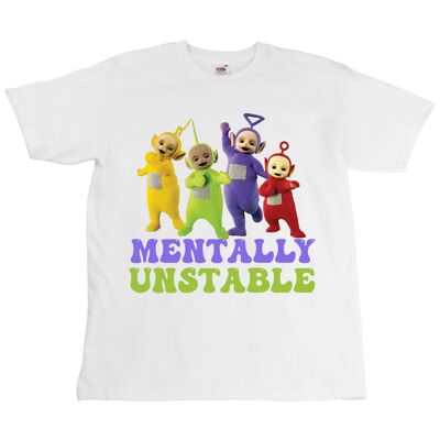 Teletubbie - Geistig instabil - Unisex TEE - Digitaldruck