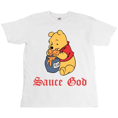 Winnie The Pooh - Sauce God Tee - Unisex - Digital Printing