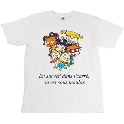 Razmoket x Heuss l'Enfoiré x Jul Tee - Unisex - Digital Printing