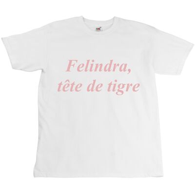 Felindra, Tigerkopf-T-Shirt – Unisex – Digitaldruck