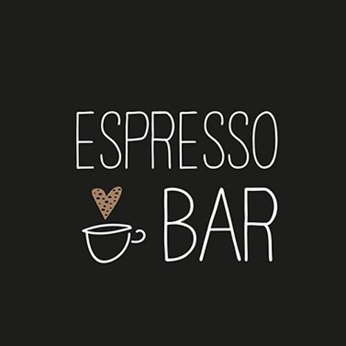 Espresso Bar 25x25 cm