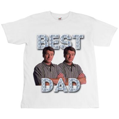 Hal, Best Dad – Malcolm – T-Shirt – Unisex – Digitaldruck
