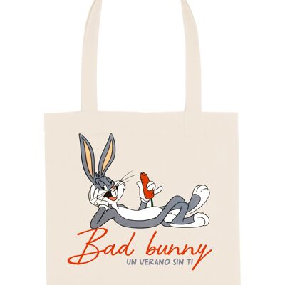 Bad Bunny x Bugs Bunny - Bolsa de tela