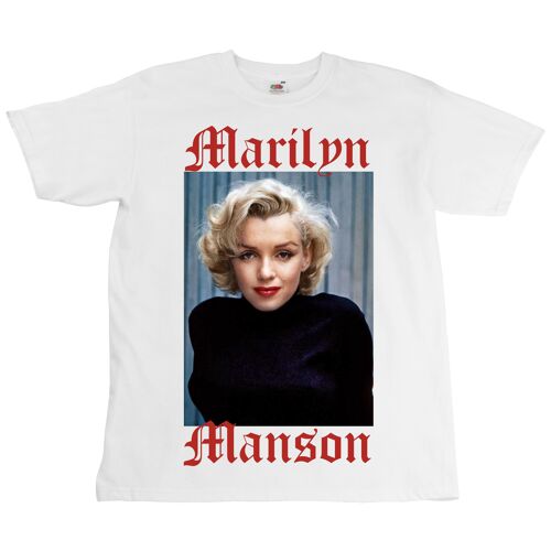 Marilyn Monroe x Marilyn Manson Tee - Unisex - Digital Printing