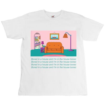 Camiseta Los Simpson x Bored in the house - Unisex - Impresión Digital