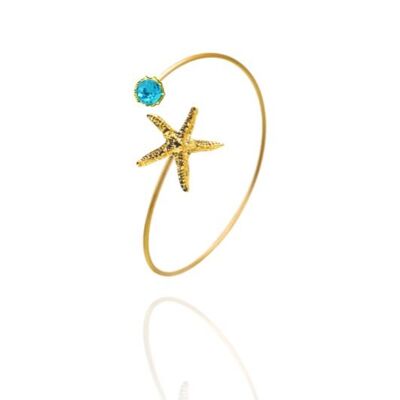 Brazalete DUBROVNIK GLOW Estrella de Mar con cristal