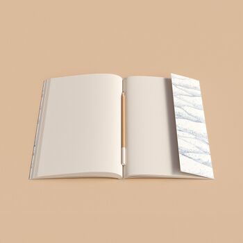 Grand carnet pages blanches Tunturi 2