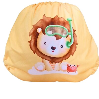 Lion swim diaper