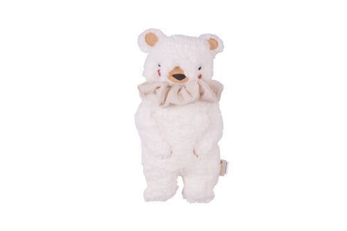 CUDDLE TOY BEAR WITH A SCRUNCHIE