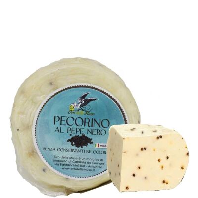 Kalabrischer Pecorino-Käse mit schwarzem Pfeffer 1 kg