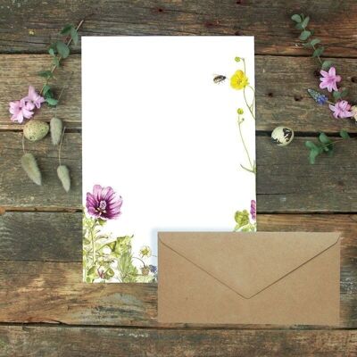 Summer stationery set