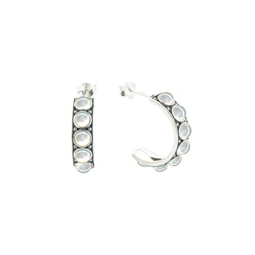 White Mop -Earhoops-9SY-0026