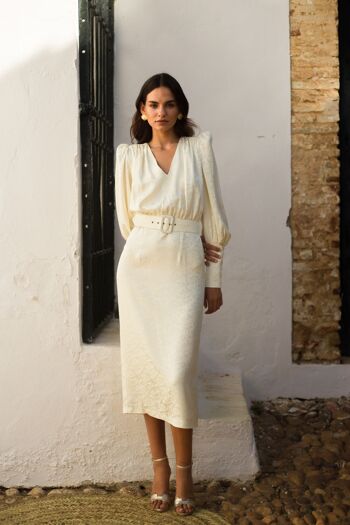 ROBE CAMILE BLANCHE 1