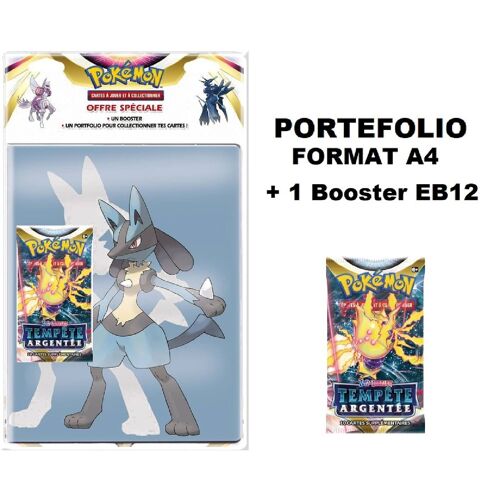 Pokémon Album Range-Cartes + Booster EB12