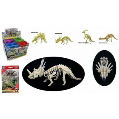 Puzzle 3D con dinosauri