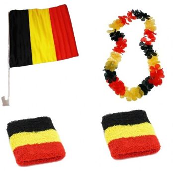 Set Du Supporter 4 Pièces Belgique 1