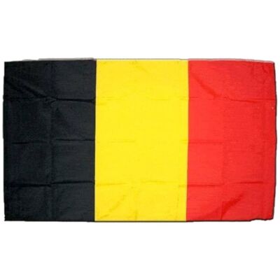 Bandera Belgica Modelo Pequeño 90x60Cm