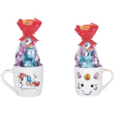 Mug Licorne + Chocolat