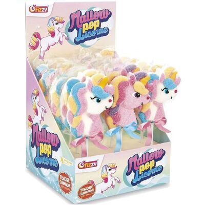 Unicorn Marshmallow Lollipops 35Gr
