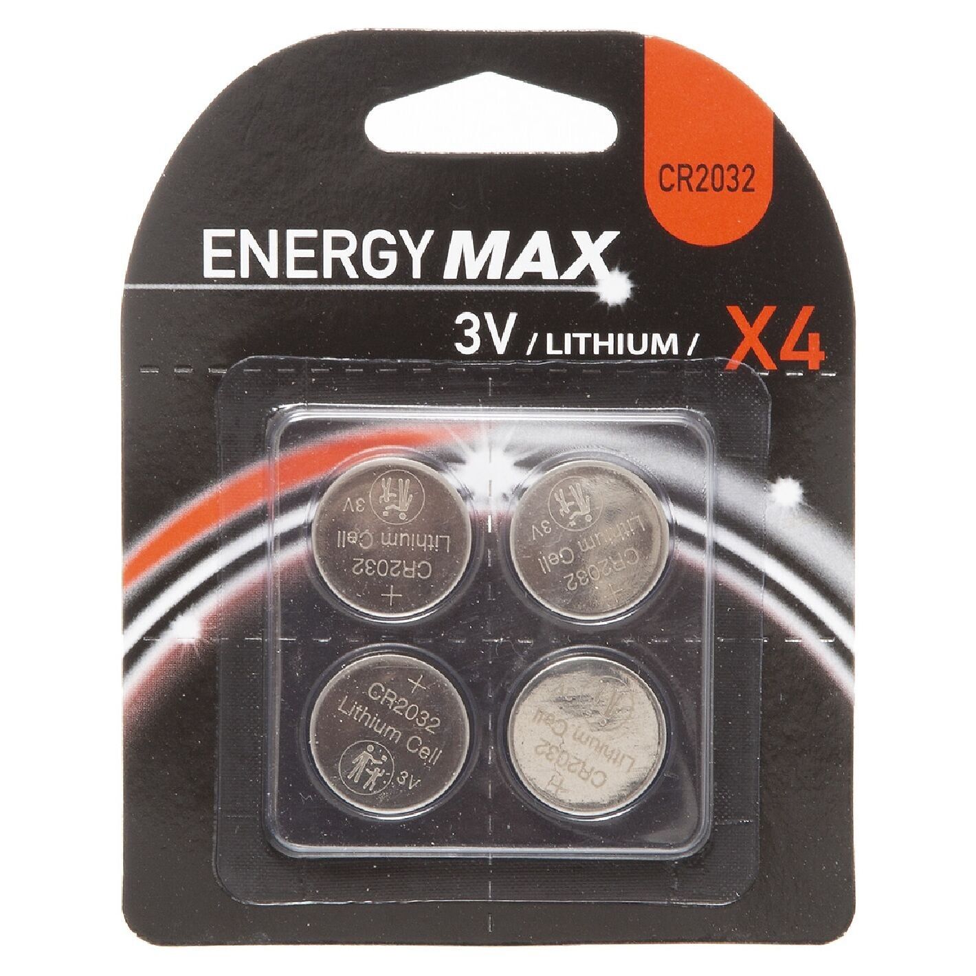 Set of 4 CR2032 Lithium Button Batteries