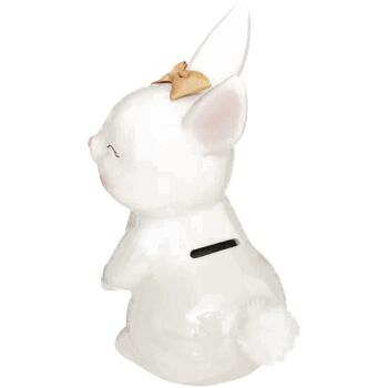 Tirelire Enfant Lapin 22Cm 2