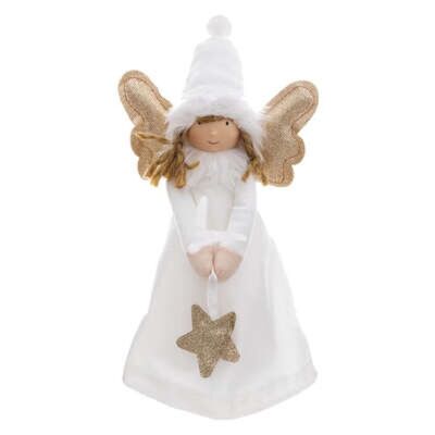 Angel With Led Wings 28 Cm