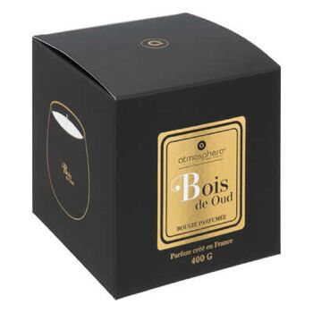 Bougie Parfumée Bois De Oud 400G 2