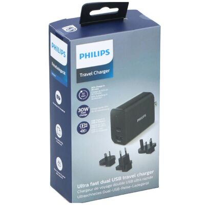 Caricabatterie da viaggio ultraveloce Philips