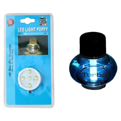 Allride 24V Poppy Led Blanc Diffuseur