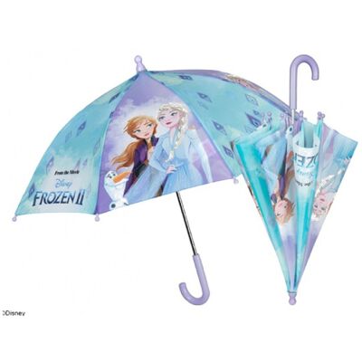 Parapluie La Reine des Neiges Enfants Canne 55 Cm