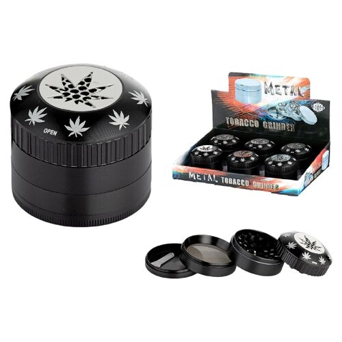 Grinder Metal Black Éfritteuse