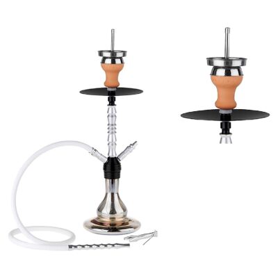 Shisha Singolo 52Cm Argento