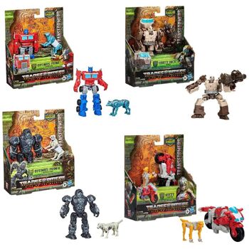 2 Figurines Transformers Beast Alliance 1