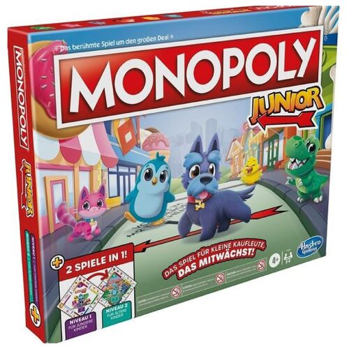 Monopoly Junior 2 En 1 Allemand