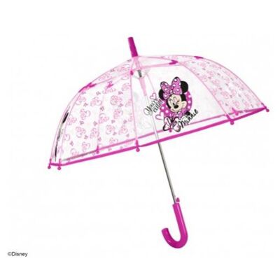 Ombrello in canna trasparente per bambini Minnie